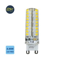 Bombilla g9 silicona led 4,5w 300 lm 6400k luz fria edm