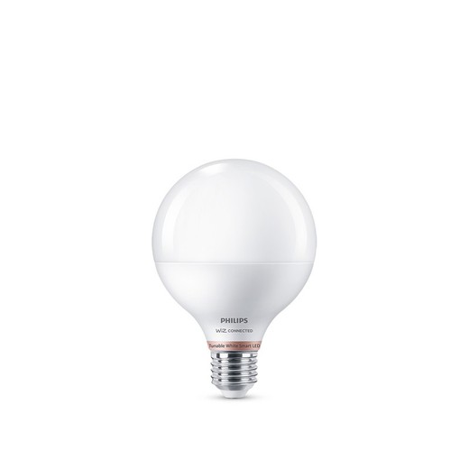 Bombilla globo e27 11w 2.700k-6.500k 1055lm wifi philips wiz