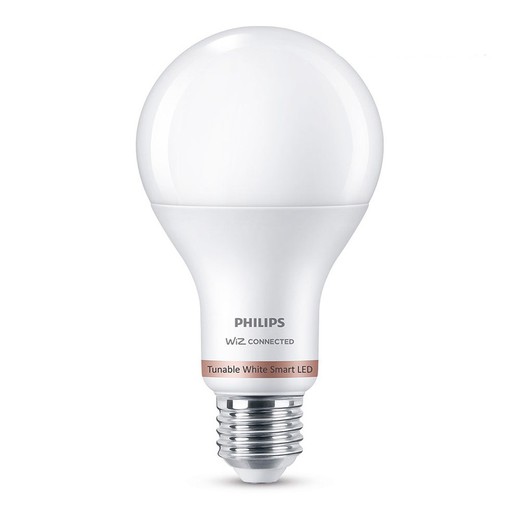 Bombilla led standard e27 13w 2.700k-6.500k 1521lm wifi philips wiz