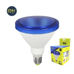 Ampoule led Par38 e27 15w 1200 lm lumière bleue ip64 edm