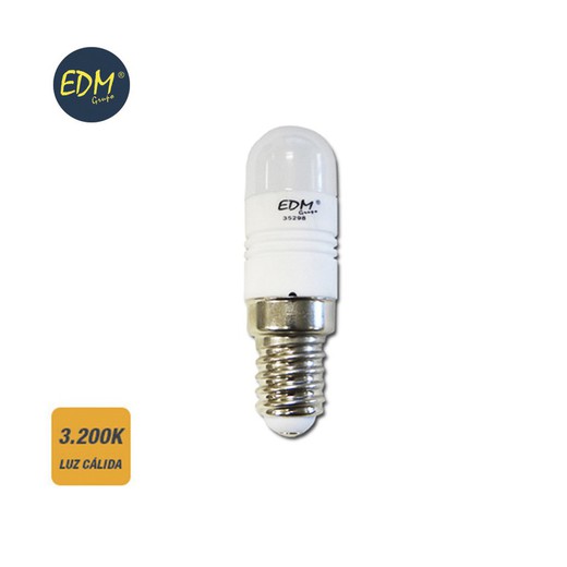 lâmpada de caldeirão led e14 2,5 w 220 lm 3200k edm luz quente