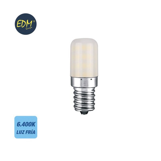 Lâmpada caldeirão LED e14 3w 300 lm 6400k luz fria edm