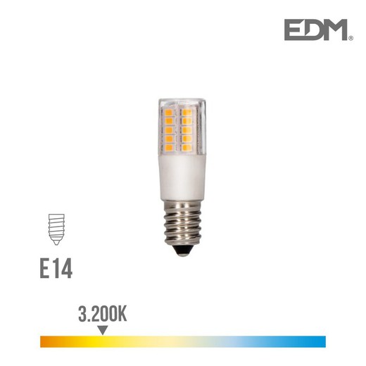 Bombilla pebetero led e14 5,5w 650 lm 3000k luz calida edm