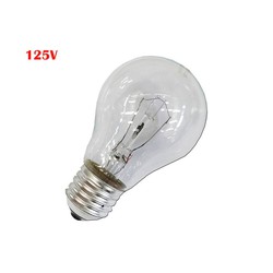 Lâmpada padrão transparente de 40w e27 125v (somente para uso industrial)