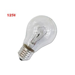 Lumière standard clair 60w e27 125v (usage industriel uniquement)