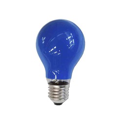 ampoules standards e27 25w 220 / 240v bleu