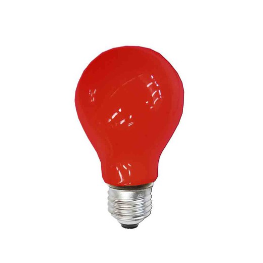 bombillas standard e27 25w 220/240v roja