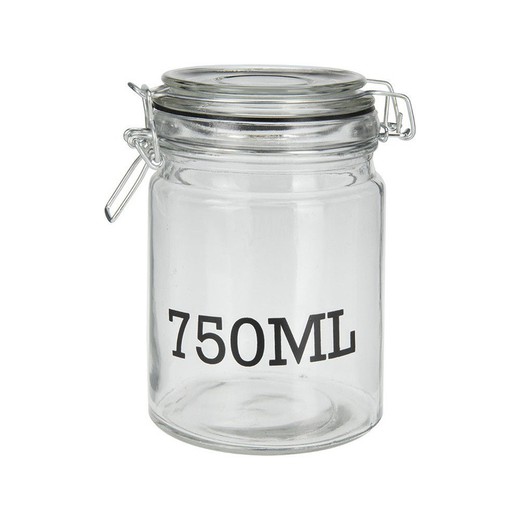 Pot avec couvercle hermétique 750ml