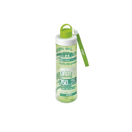 Tritan eco bouteille verte 0,75l cisailles