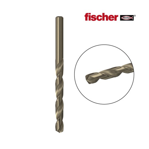 Broca de metal hss-co 10,0x87 / 133 / 1k fischer