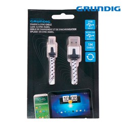 Câble chargeur USB vers micro usb avec synchronisation grundig 1m