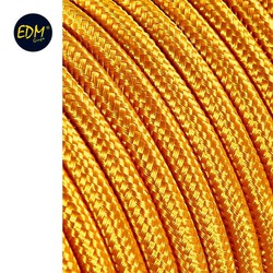 Cable cordon tubulaire 2x0,75mm c12 oro 25mts euro/mts