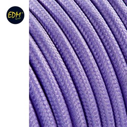 câble tubulaire 2x0.75mm c65 lilas 25mts euro / mts