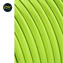 Cabo tubular 2x0,75mm cabo amarelo de flúor 25mts euro / mts