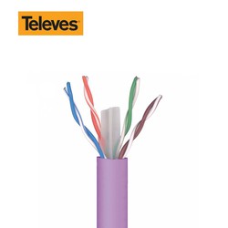 Cable de datos dk6000 u/utp cat. 6 eca lsfh alta velocidad 1gbps euro/mts