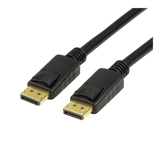 Cable displayport 1.4 (8k/60hz) negro 1mt