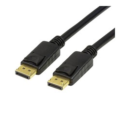 Câble Displayport 1.4 (8k/60hz) Noir 5m