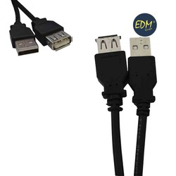 Cable usb 2.0 macho - hembra 5m