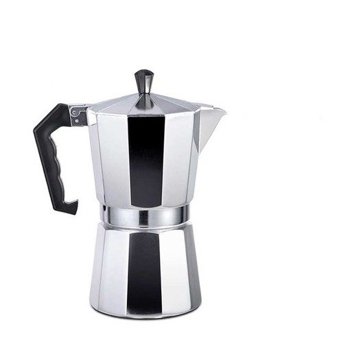 Cafetera de aluminio - 12 tazas - edm