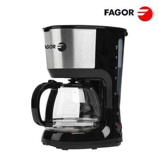 Cafetera de goteo wakeup 750w 1,25 l fagor 18x23x34cm