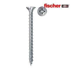 Boite de 100 vis fpf ii czp 6.0x100 bc fischer