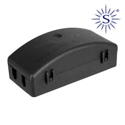 Boitier de connexion pour éclairage ip20 empty black series solera