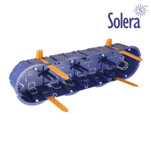 Caja de mecanismos para empotrar 281x68x46mm solera 5925gw