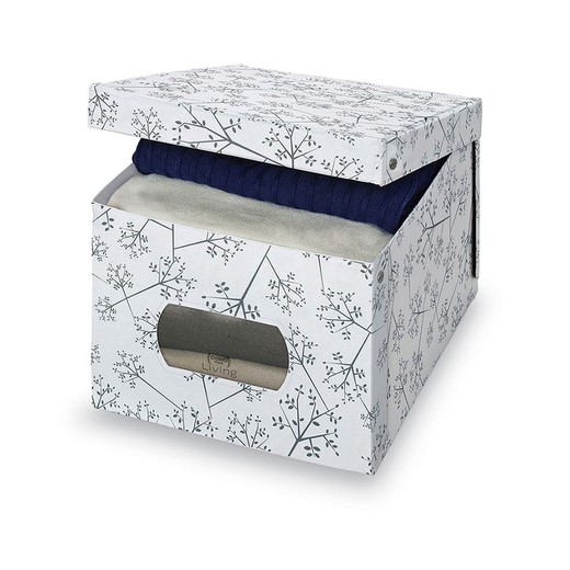 Caja guarda ropa vinilo xl bon ton 42x50x31cm