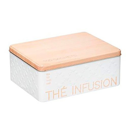 Caja metalica para infusiones para 100ud mod.scandi nature