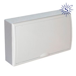 Caja para icp 1-4 elementos distribucion hasta 12 elementos superficie ip40 solera