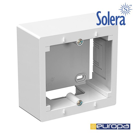 Caja para montaje en superficie de la s.europa solera (retractilado) erp-100u