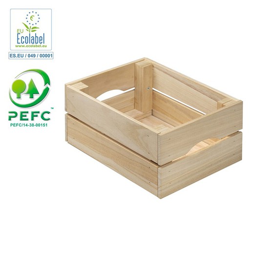 Caja paulonia 31x23x15 cm 100% pefc cert astigarraga