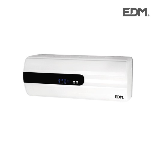 Calefactor split ceramico - 1000/2000w - con mando distancia - edm