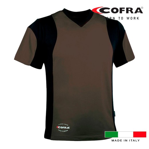 Camiseta java fango / negro cofra talla m