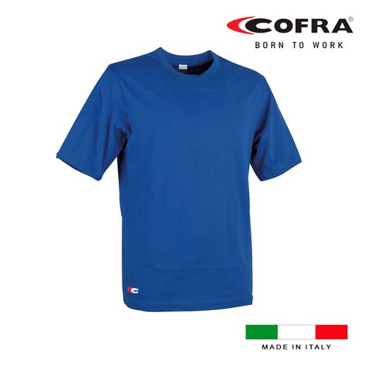 Camiseta zanzibar azulina (royal) talla l cofra