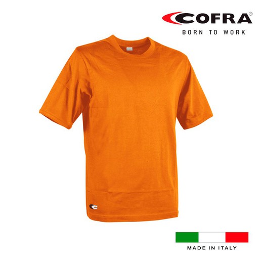 Camiseta zanzibar naranja talla l cofra