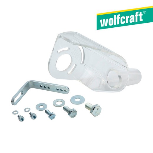 Campana aspiración para amoladoras angulares 4399000 wolfcraft