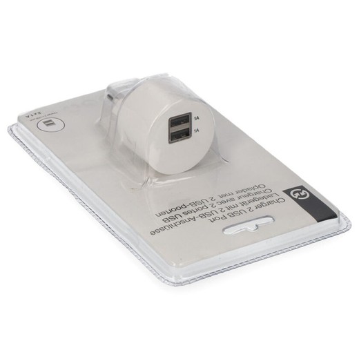 Cargador para usb 220-240v (salida 1a/5v)