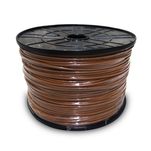 Enrouleur de câble flexible 1,5mm marron 650mts (grande bobine)