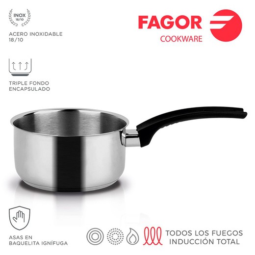 Panela Alaia ø12cm aço inoxidável 18/10 fagor