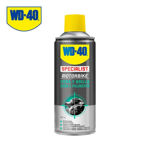 Cera y brillo 400ml wd40