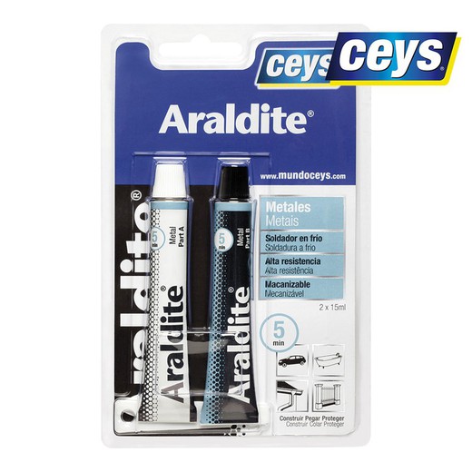 Ceys araldite especial metales 8080 bl 47g 510351