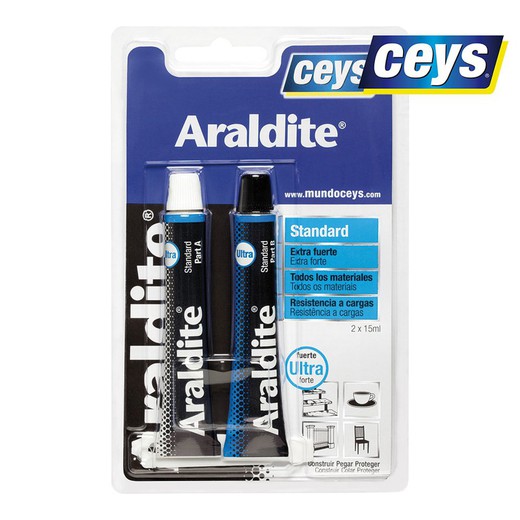 Ceys araldite standard blister grande 15+15ml 510107