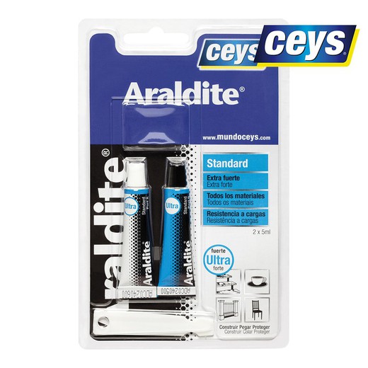 Ceys araldite standard blister pequeño 5+5ml 510106