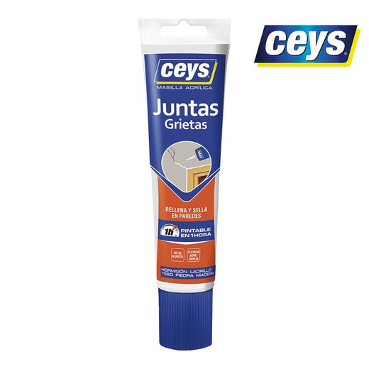 Ceys juntas grietas blanco tubo 125ml 505604