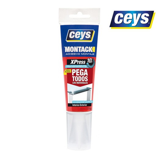 Ceys montack invisible tubo 135g 507275