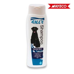 Champu para mascotas gill's pelo negro 200ml