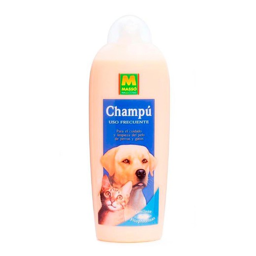 Shampoo para animais de estimação de uso frequente 750ml