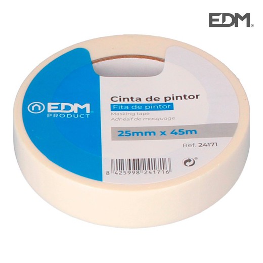 Fita do pintor 25mmx45m edm