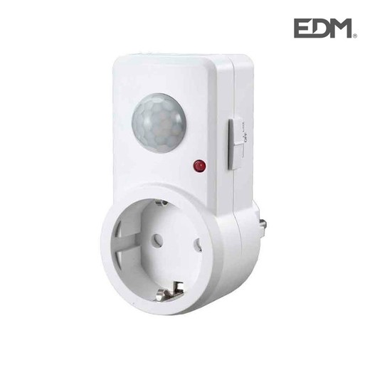 Plugue detector de movimento edm de 1.200 w